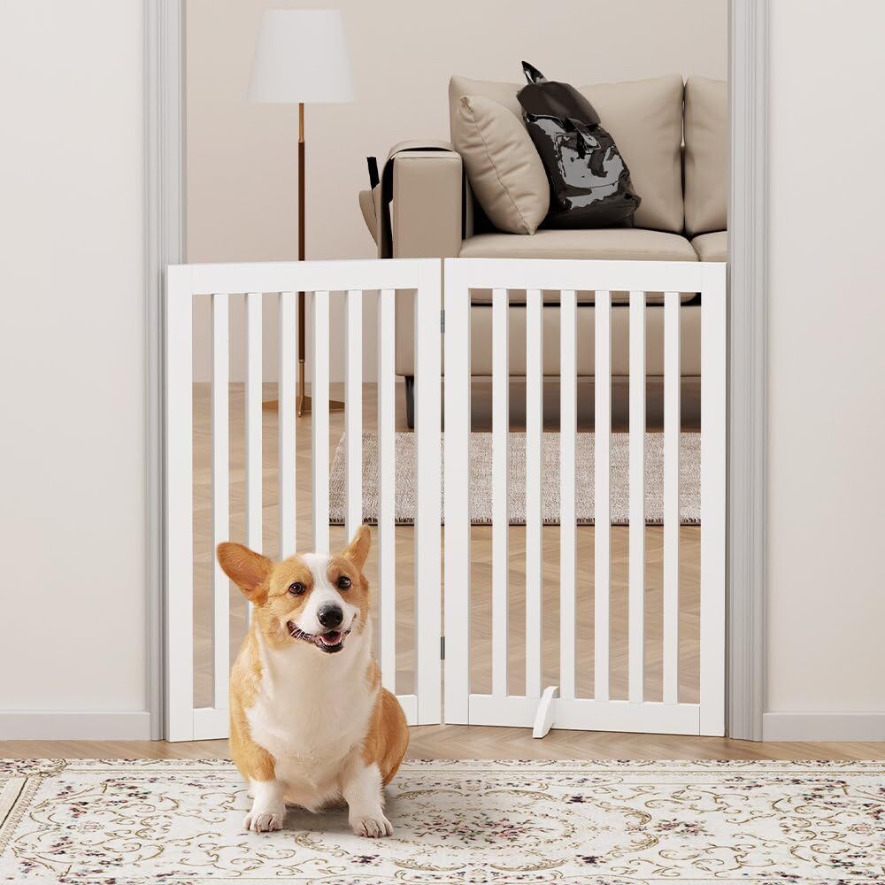 belief wood Kids & Pets Safety Gate Partition | Stairs & Hallway (2 Panel) L Gate-picture-21