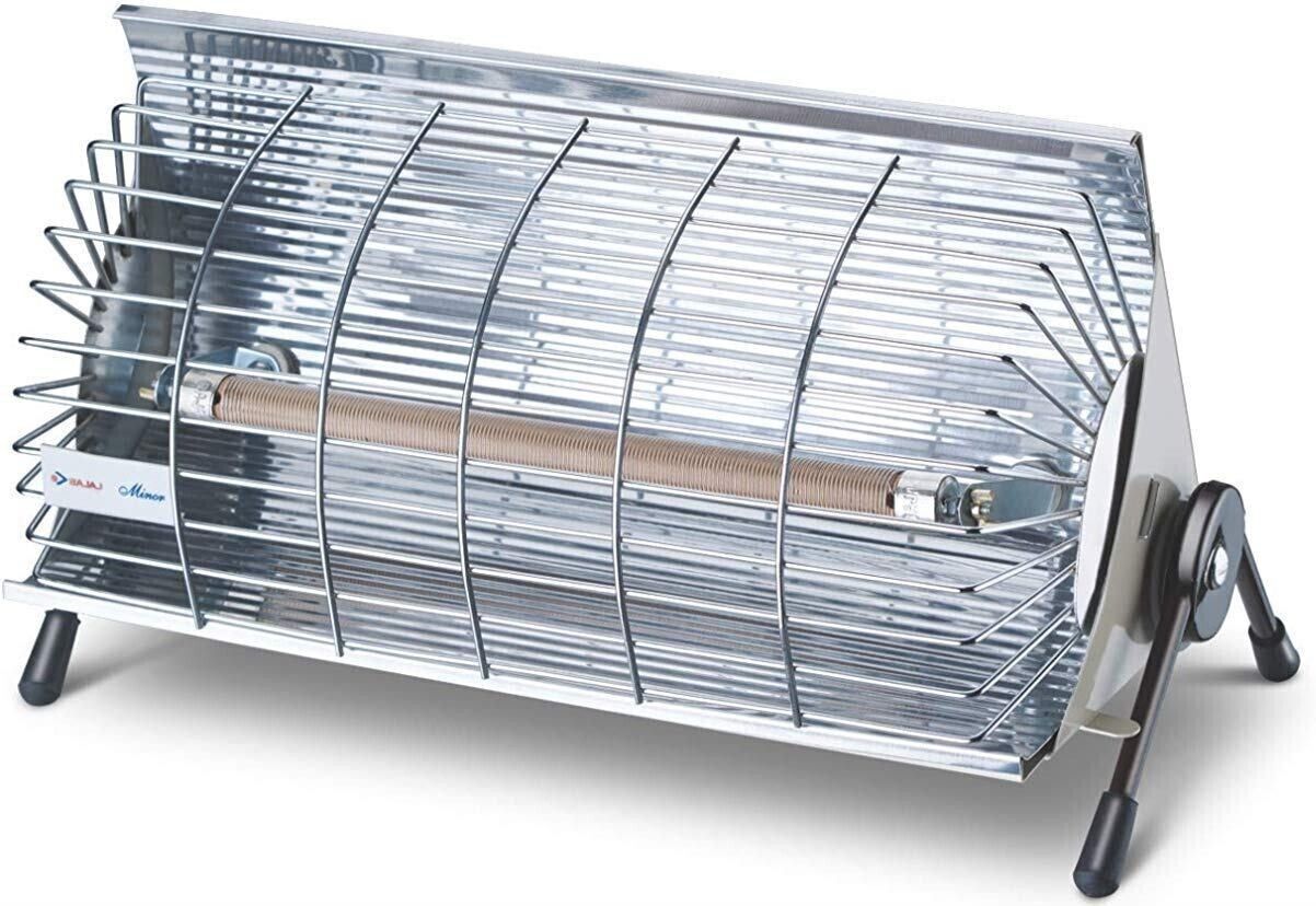 Minor 1000 Watts Radiant Room Heater (Steel) BAJAJ Radiant Room Heater-image-25