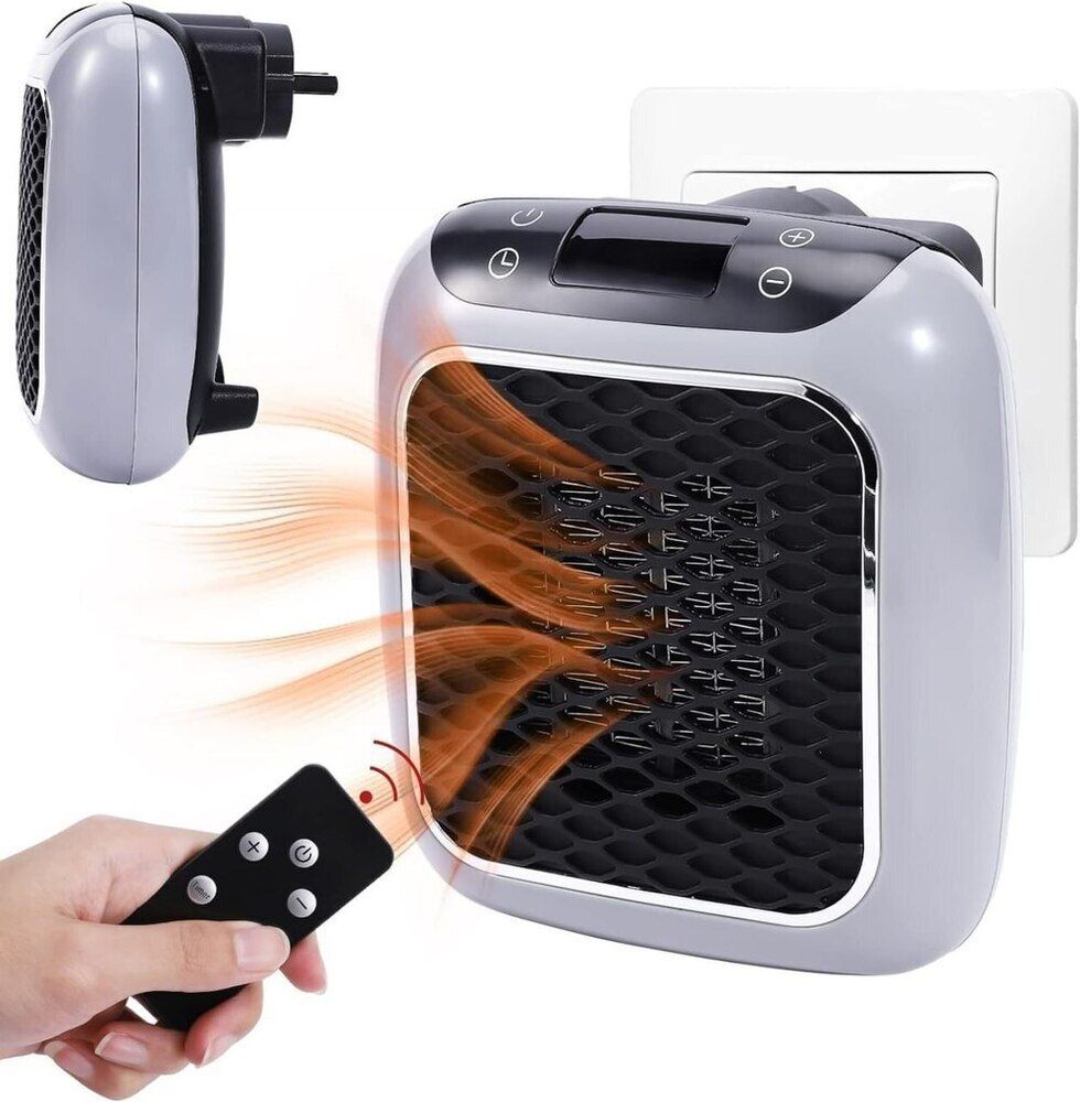 sedoka Handy Heater with Overheat Protection and Adjustable Thermostat and Timer 823 Fan Room Heater-picture-28