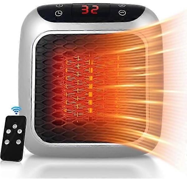 sedoka New Mini Electric Handy Heater Turbo Wall-Outlet 800 Watts Fan Room Heater-picture-37