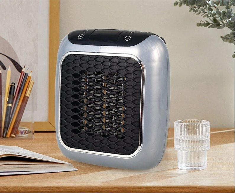 800W Smart Wall Space Heater - Compact Electric Safe Fan Room Heater-image-49