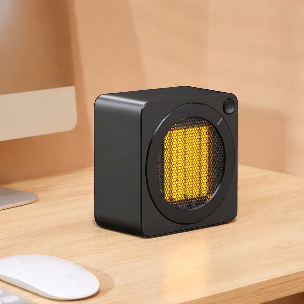 tomahawk TSH 5545 Mini Space Heater 500W PTC Ceramic with Safety Protection Fan Room Heater-picture-45