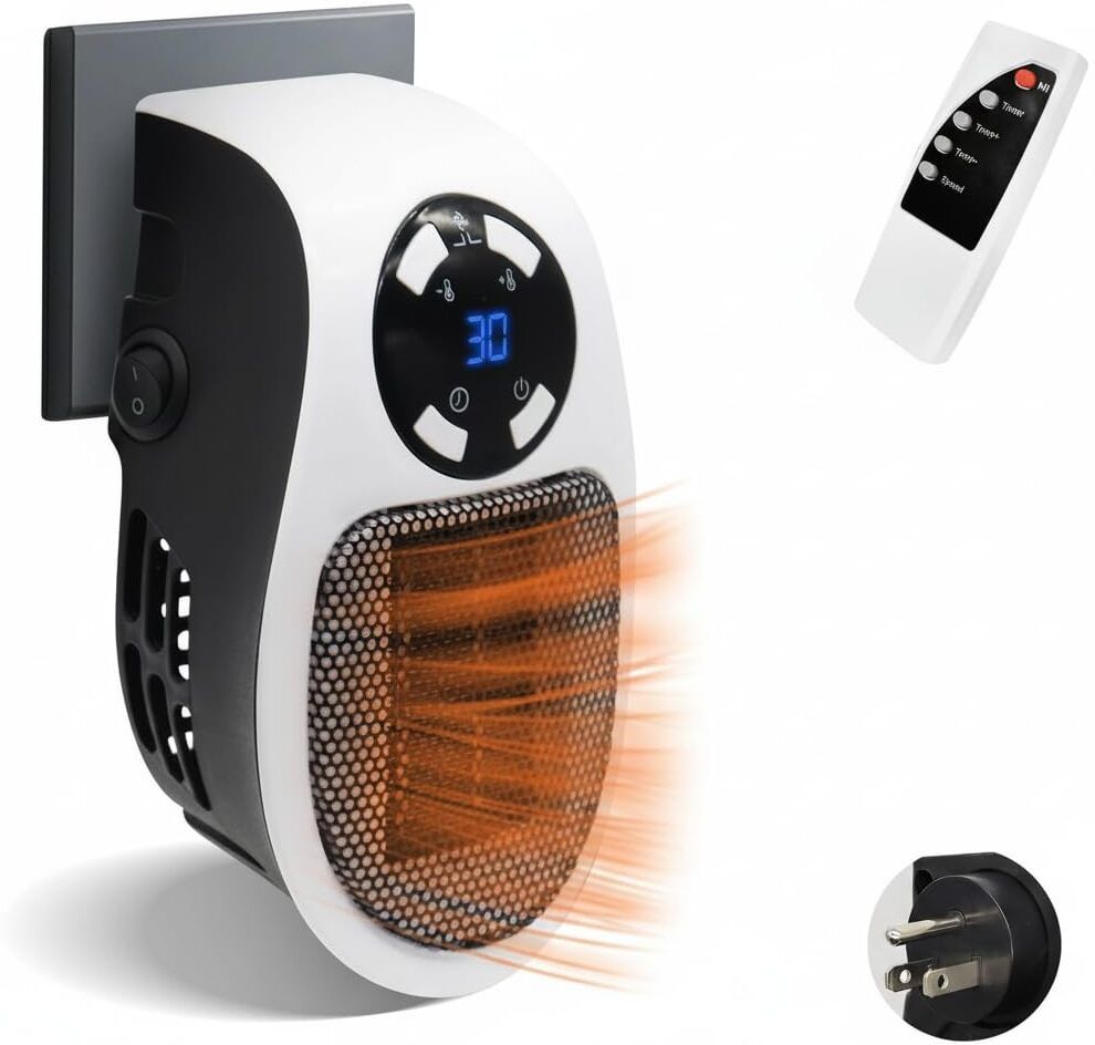 drumstone 500W Plug-in Space Heater is a compact and portable indoor Fan Room Heater-picture-19