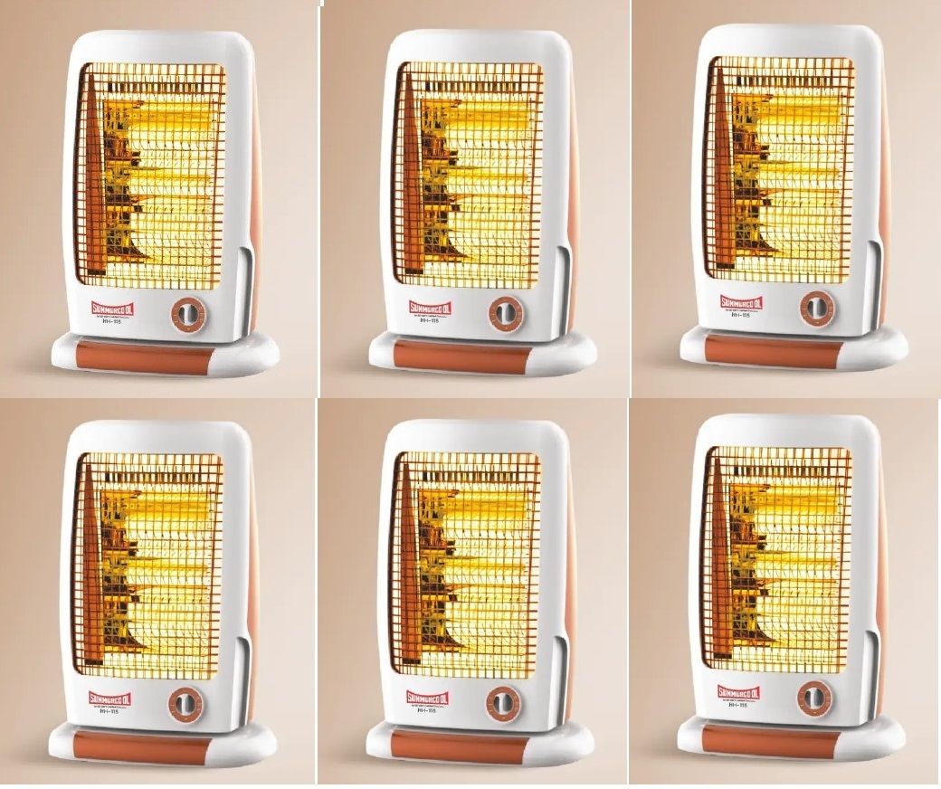 HH-115 Halogen Room Heater 1200 Watts Pack of 6, White Halogen Room Heater-image-32