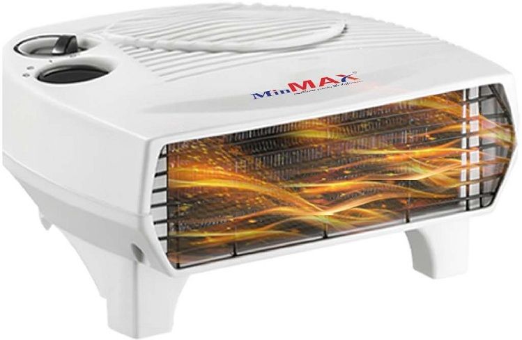 minmax Safe and Noiseless Fan Room Heater II 100% Copper II BEE Rated II White Fan Room Heater-picture-17