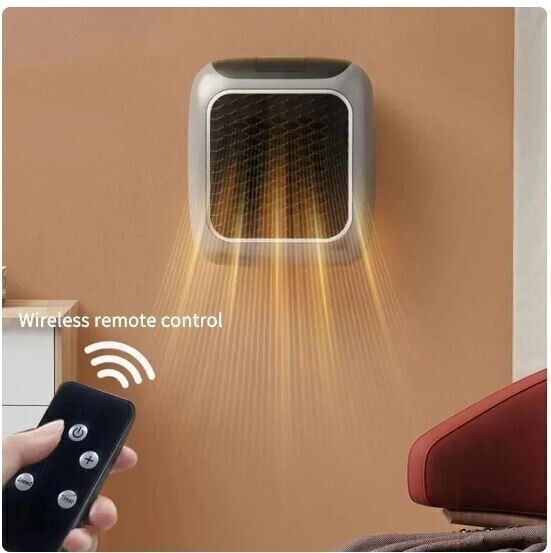 Handy Heater Heat Boss Turbo 800 Watt Space-Saving Fan Room Heater-image-21