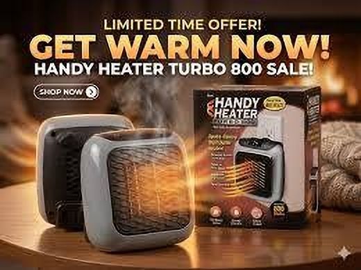 sedoka Handy Heater with Overheat Protection and Adjustable Thermostat and Timer P-02 Fan Room Heater-picture-31