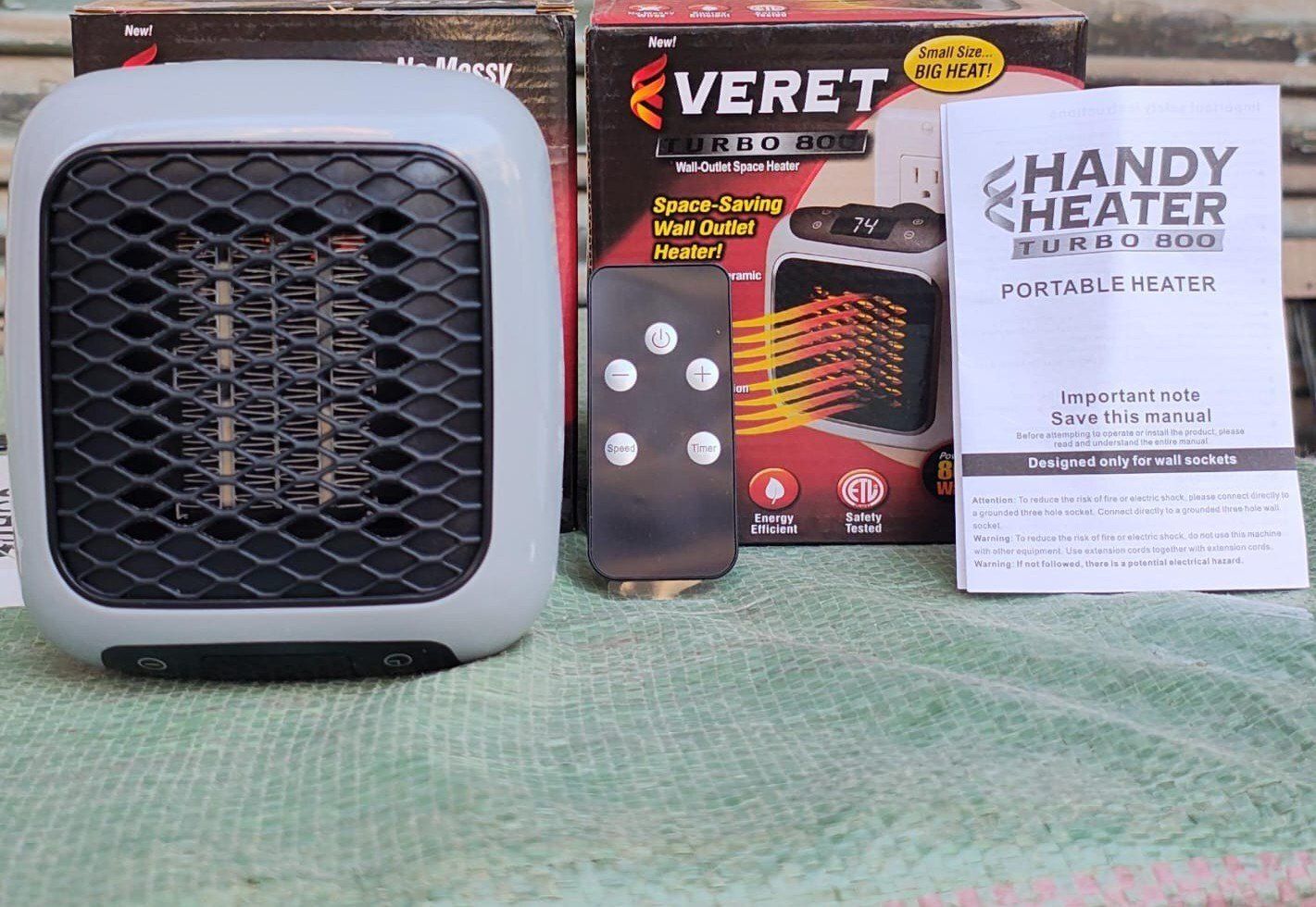 sedoka Handy Heater with Overheat Protection and Adjustable Thermostat and Timer T50 Fan Room Heater-picture-28