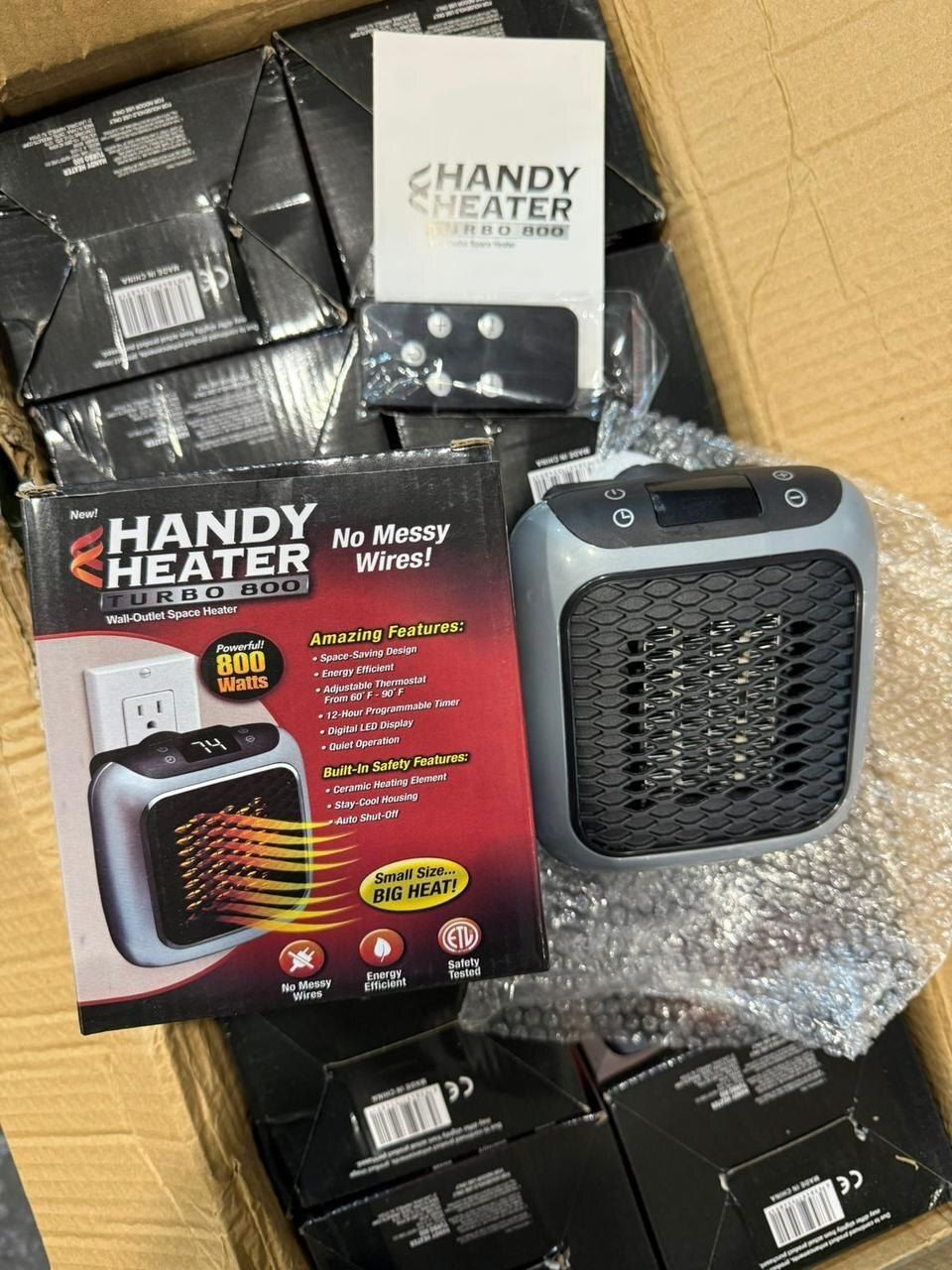 sedoka Handy Heater with Overheat Protection and Adjustable Thermostat and Timer M-1 Fan Room Heater-picture-44