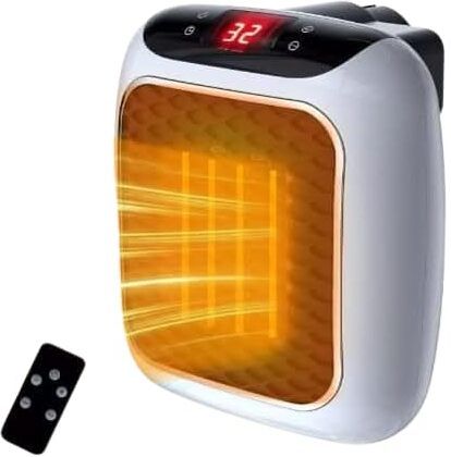800W Portable Heater, room heater and LED display. (Short Range Remote) Fan Room Heater-image-15