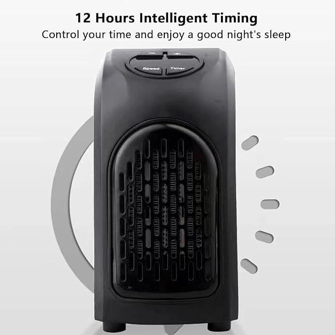 sedoka Handy Heater with Overheat Protection and Adjustable Thermostat and Timer 458 Fan Room Heater-picture-11