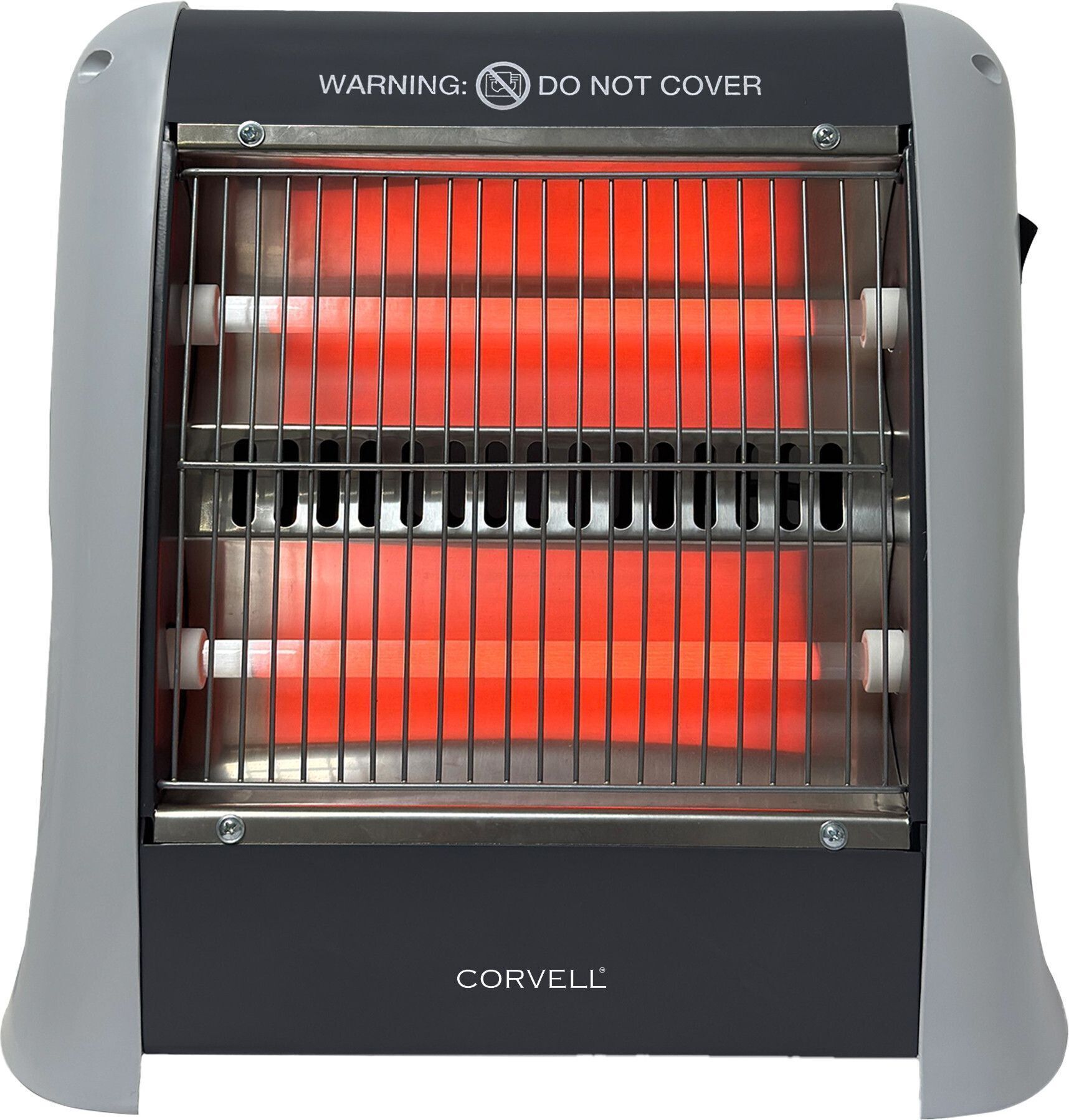 800W Electric Room Heater with 2 Heat Setting | Portable, Safe, Energy Efficient Quartz Room Heater