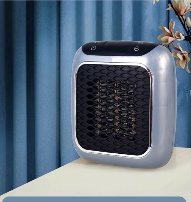 Handy Heater with Overheat Protection and Adjustable Thermostat and Timer Fan Room Heater-image-5
