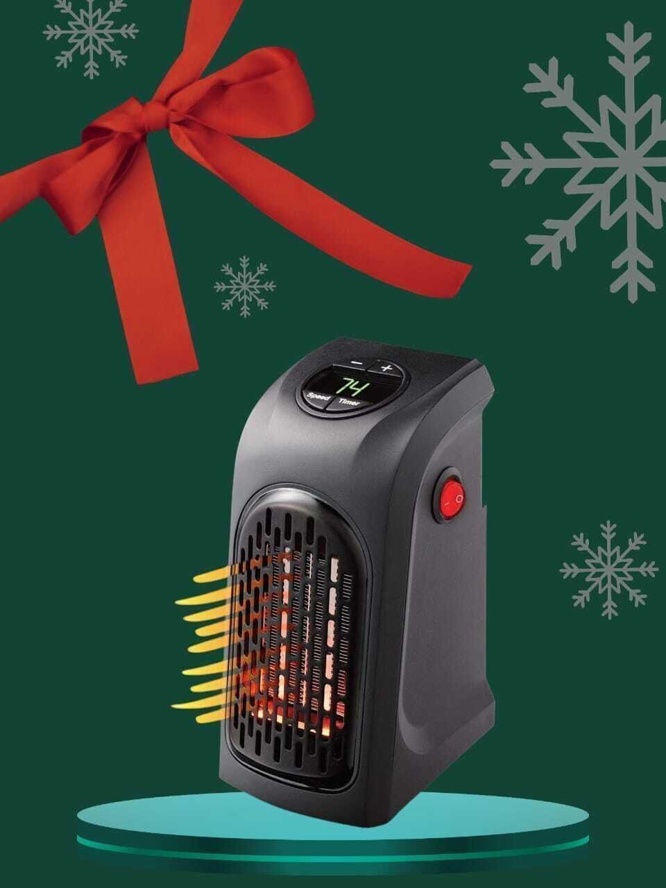 Portable Electric Nail Drill Professional Wall-Outlet 400 Watts Electric Handy Fan Room Heater-image-49
