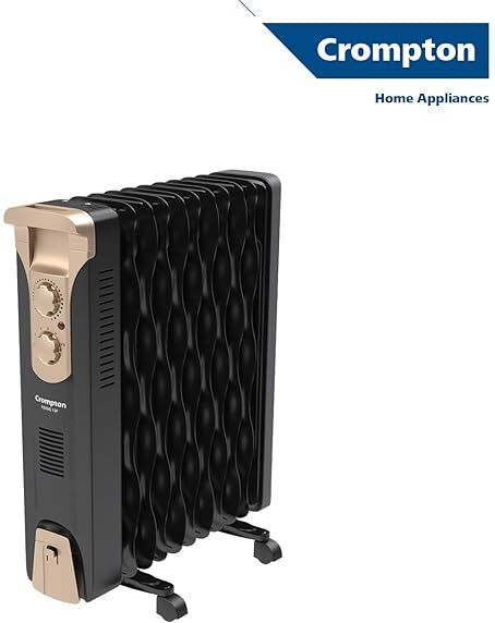 crompton 13 Fin Insta Ferver wave Fin OFR (Oil Filled Radiator)|Room Heater|2900 W Oil Filled Room Heater-picture-16