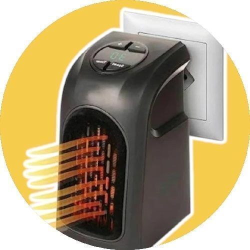 Wall Mount Personal Electric Mini Plug in Handy Heater Fan Room Heater-image-14