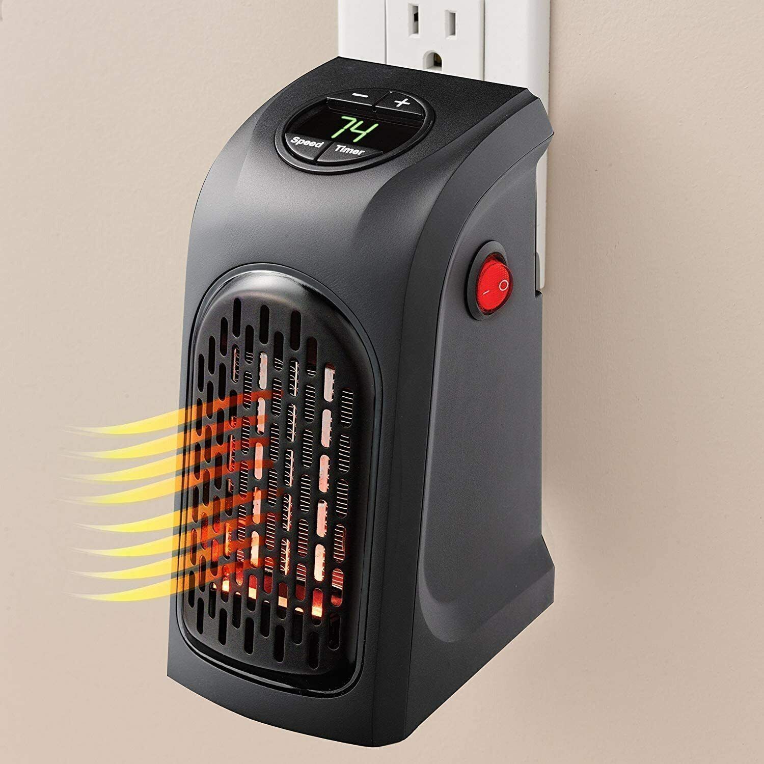 radhe Portable Handy Heater Compact Plug-In Digital Heater Fan Room Heater-picture-20
