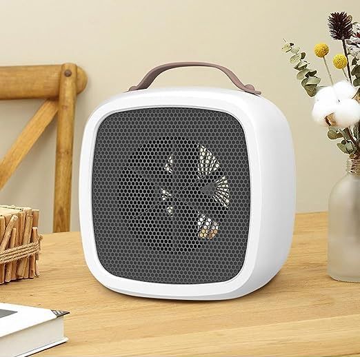 Mini Silent Heater for Room Home, Office, Bedroom, Living Room 500W Electric Desktop portable Heater Fan Room Heater
