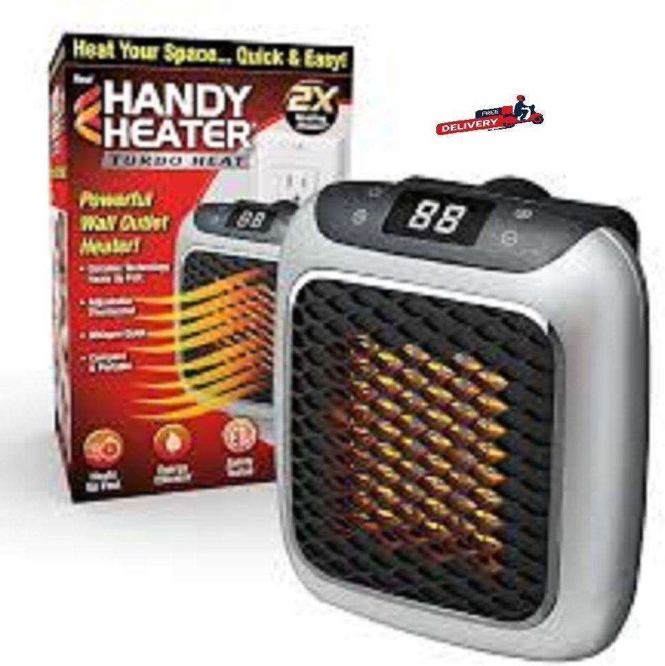 Handy Heater with Overheat Protection and Adjustable Thermostat Fan Room Heater-image-4