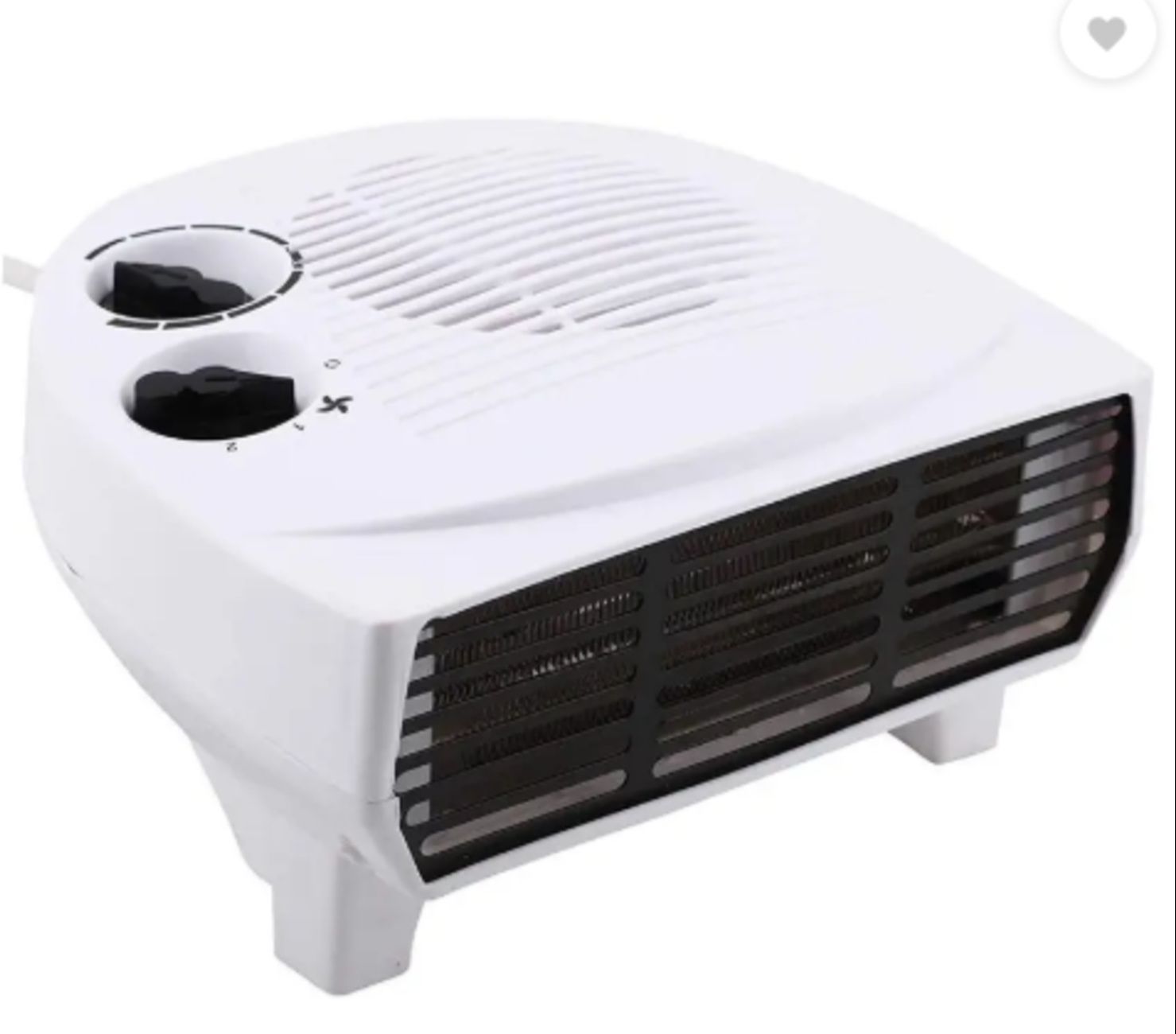 White Silent Room Heater for Home and Office Quiet Heating Comfort Plus Halogen Room Heater-image-43