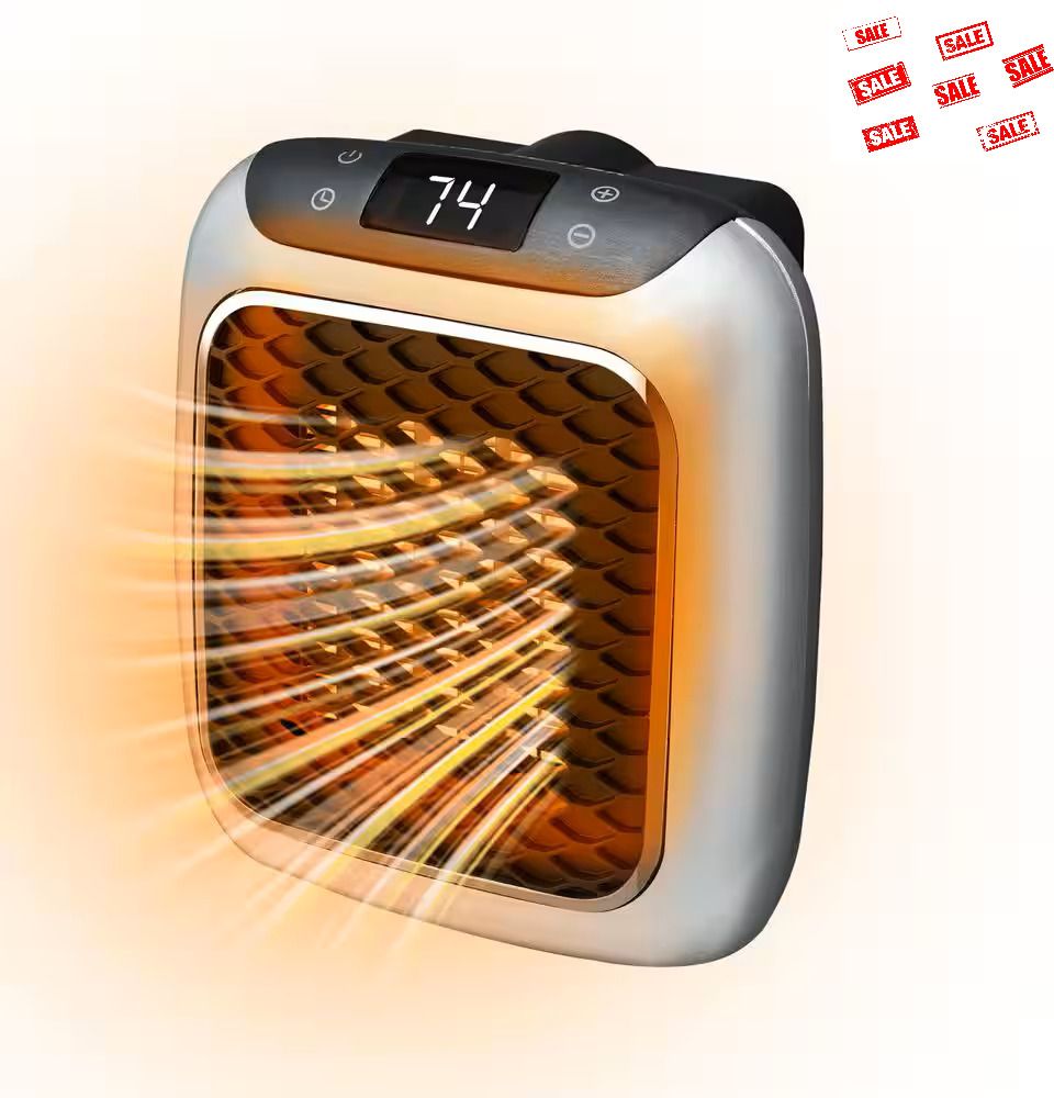 sedoka Handy Heater with Overheat Protection and Adjustable Thermostat and Timer 814 Fan Room Heater-picture-2