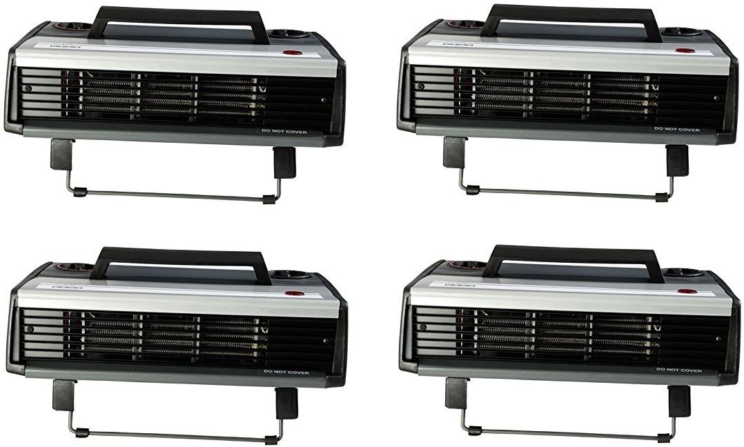 Heat Convector 812 T 2000-Watt, Pack of 4,Black Fan Room Heater-image-19