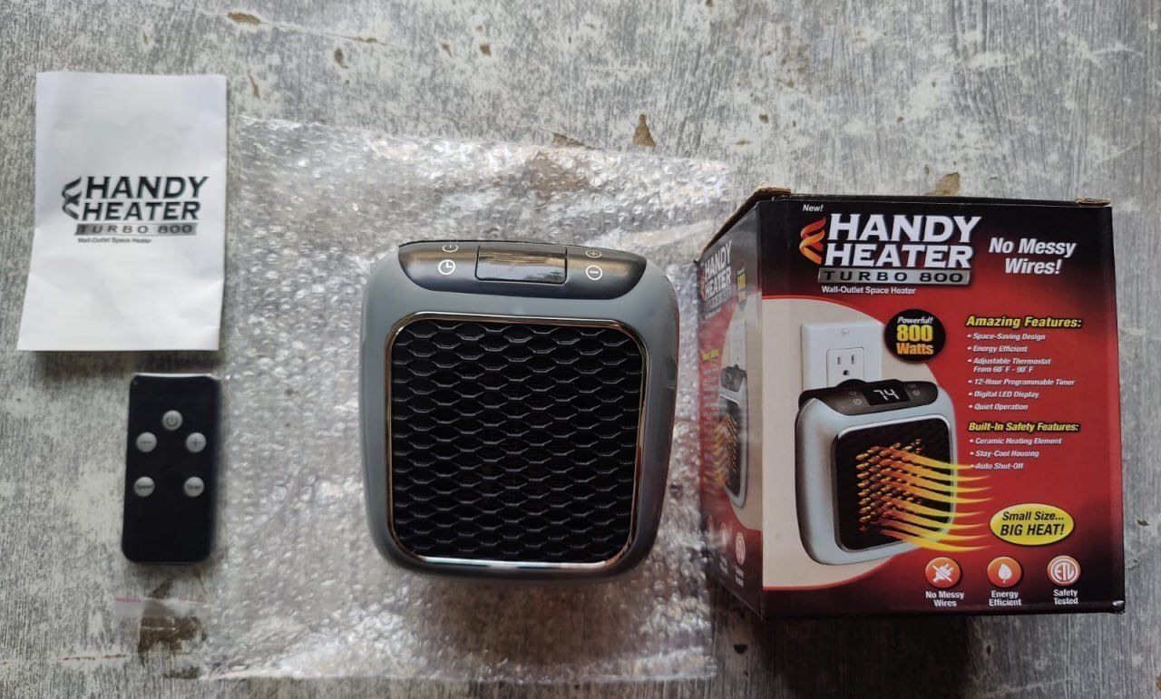 sedoka Handy Heater with Overheat Protection and Adjustable Thermostat and Timer O-6 Fan Room Heater-picture-29