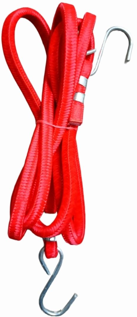 mskeshav STRECHABLE HOOK RUBBER WITH POLYSTER COATED Red-picture-25