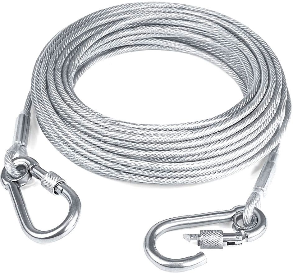 vrtrend Stainless Steel Clothes Drying Rope with Locking Hooks Smart Utility Silver-picture-31