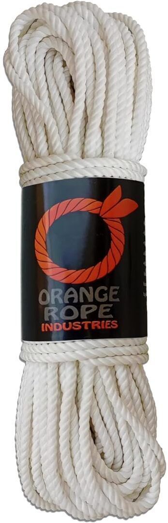 100 Feet High Quality 3ply Polyester Rope Bright White
