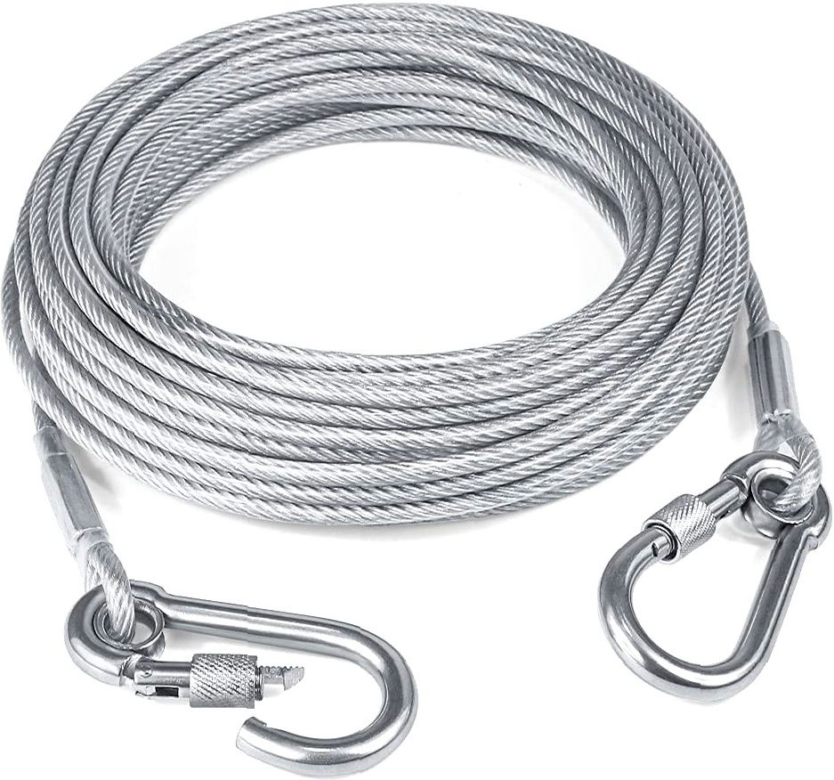 vrtrend Stainless Steel Clothes Drying Rope with Locking Hooks Strong Silver-picture-18