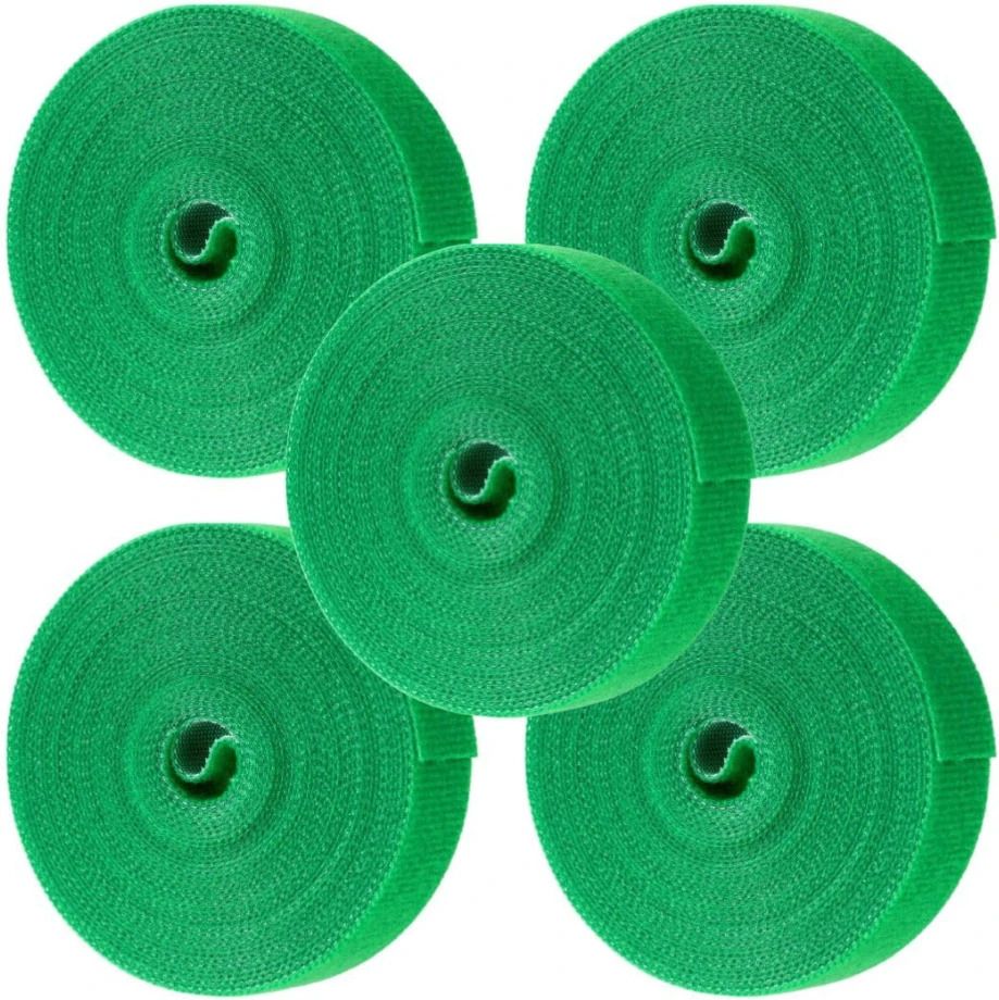garden nest Gardennest Waterproof Reusable & Durable Hook and Loop Roll (Pack of 5, 1 Meter) Green-picture-40