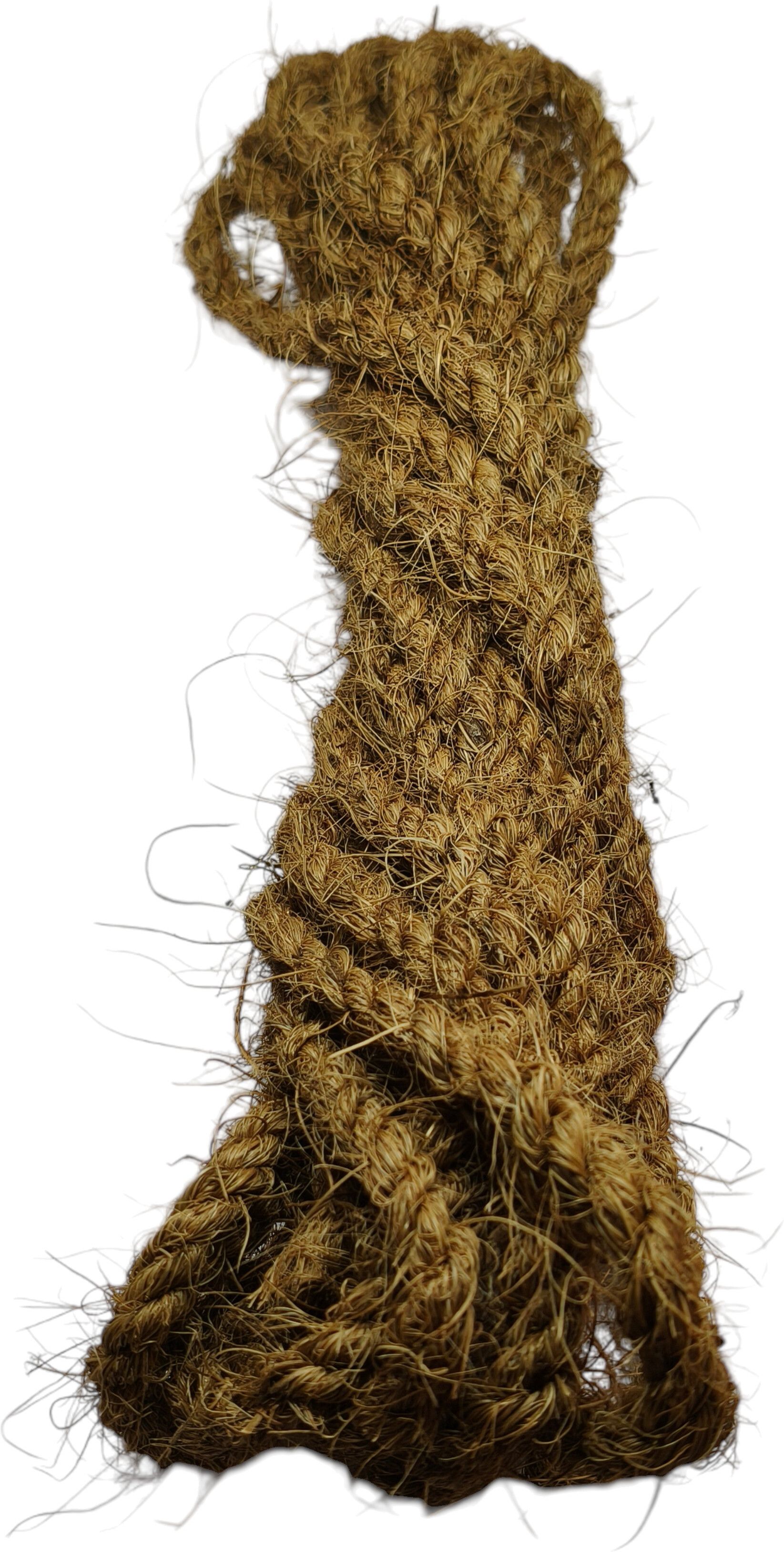thiruthani agencies Sara Kairu Braided Coir Rope pack of 1 6pcs Brown-picture-40