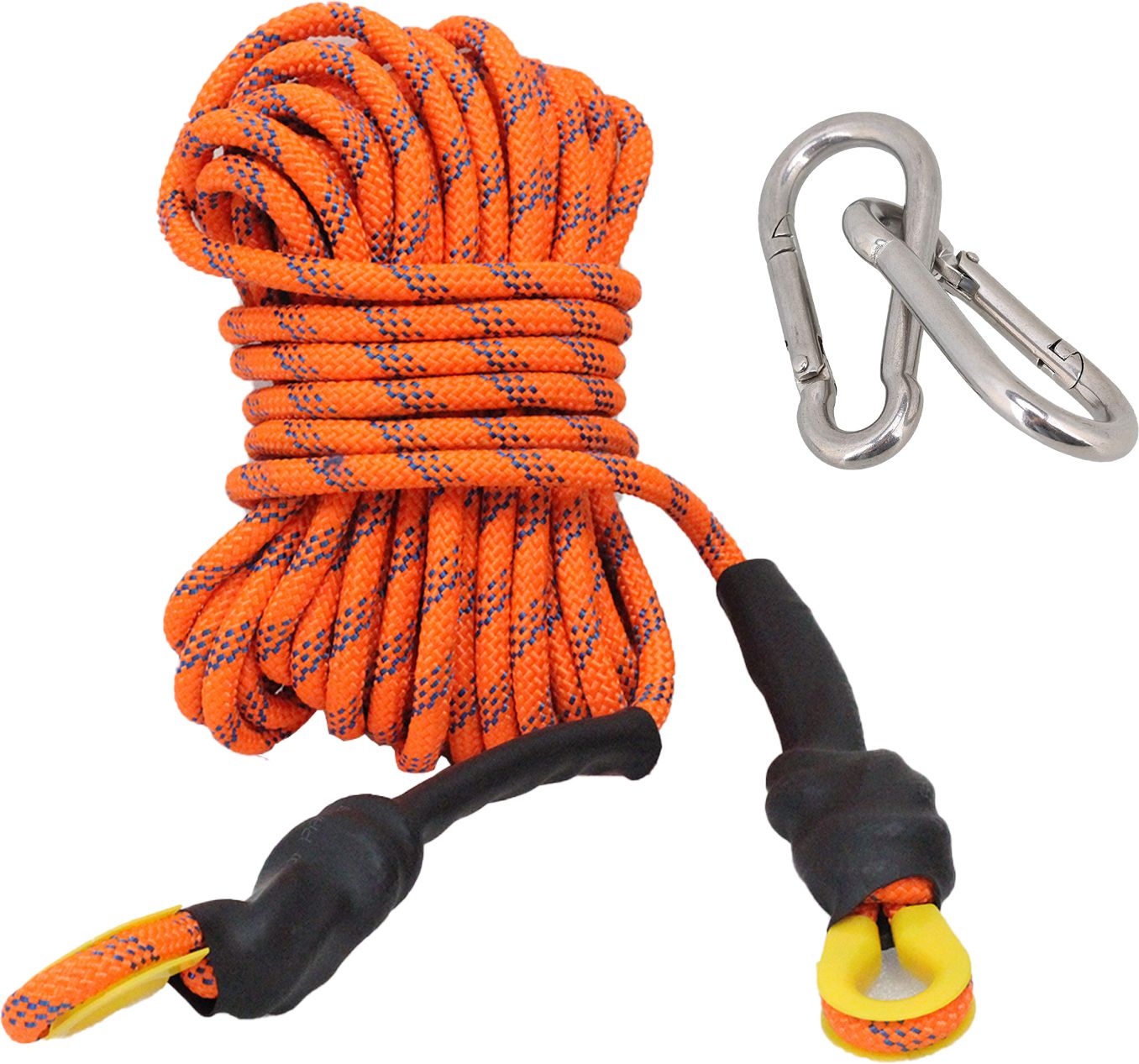 fit fusion Climbing Rope with Hook, Rappelling Rope, Tensile Force Upto - 20 KN Orange-picture-25