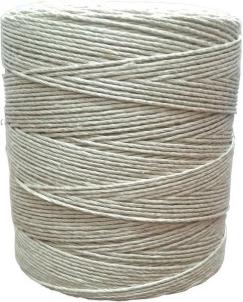 texmax ventures Natural Flax Cord 1MM, 3 ply twisted Flax Twine, (460 grams = 1 bobbin) Natural-picture-18