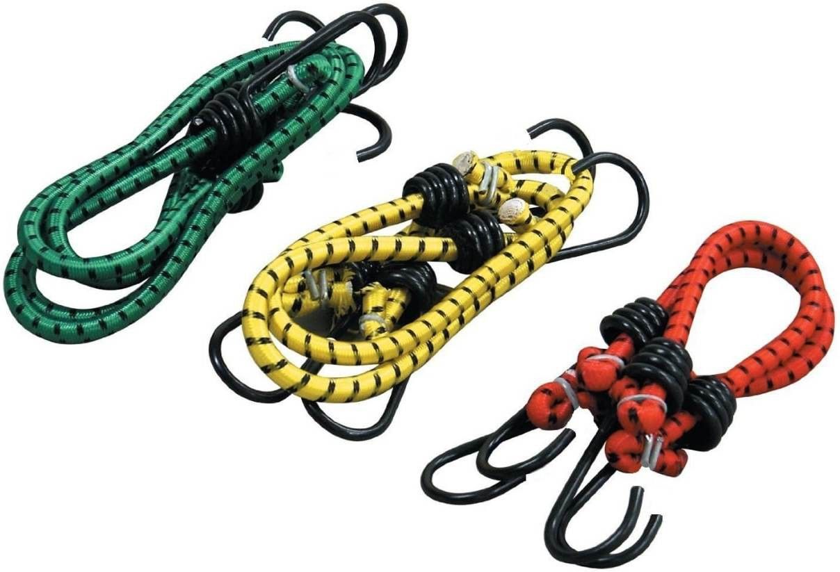 zoomstore Multipurpose Ultra Strong & Flexible Bungee Rope/Bike Luggage Rope Multicolor-picture-4
