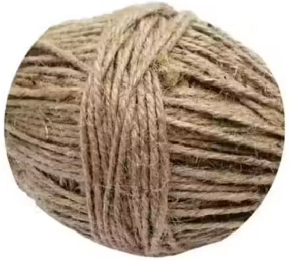 Natural Jute Twine Rope Roll Brown Craft String for DIY & Gift Wrapping Brown-image-27
