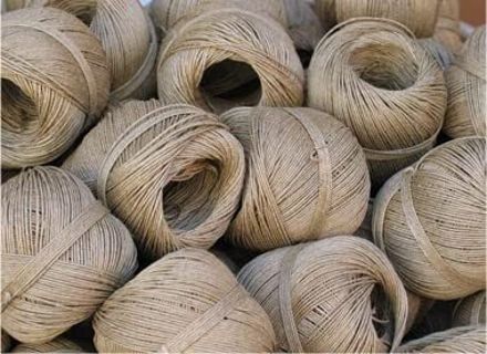 Twisted Burlap Jute Twine Rope 120 m Brown-image-41