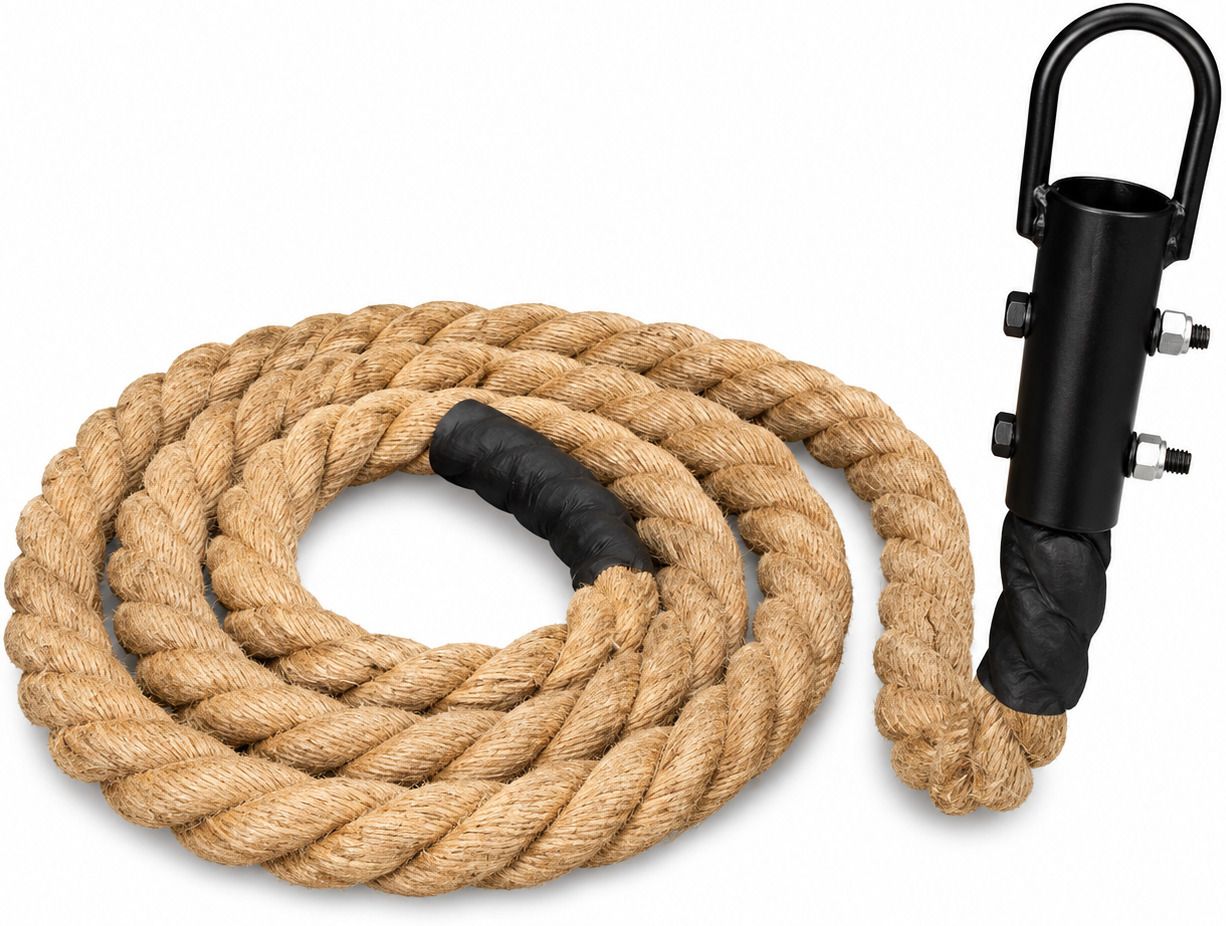 Sporting Jute Climbing Rope 12 FT Natural-image-22