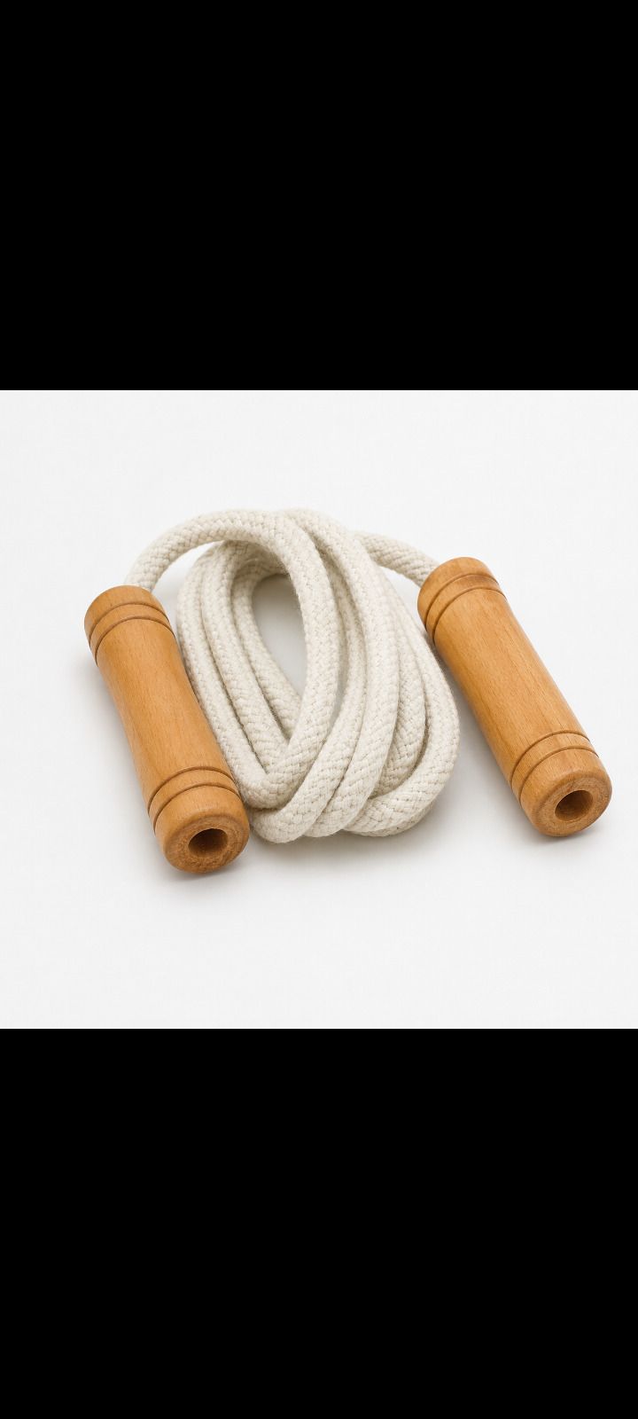 brinoxa NEW COTTON SKIPPING ROPE FOR DAILY EXERCISE FOR MEN AND WOMEN Light Brown-picture-16