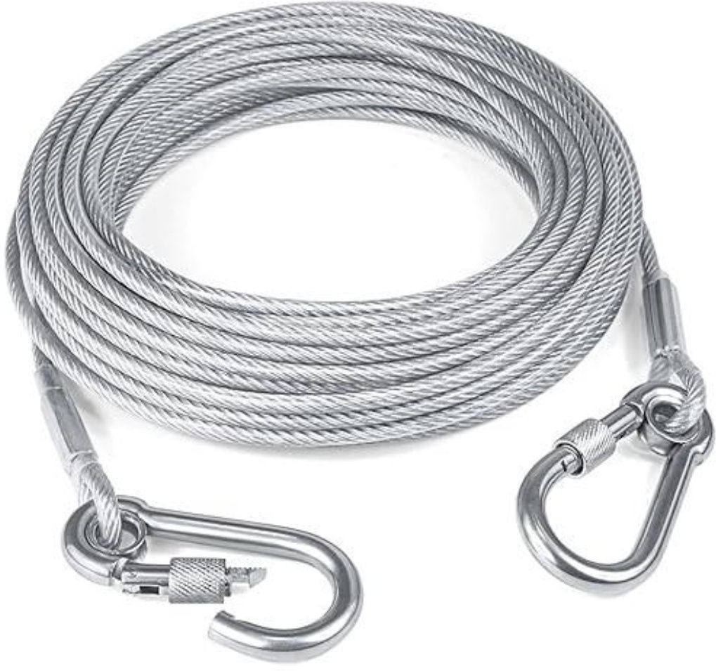 Heavy-duty Stainless Steel Cloth Rope (5 Meter) 01 Silver-image-13