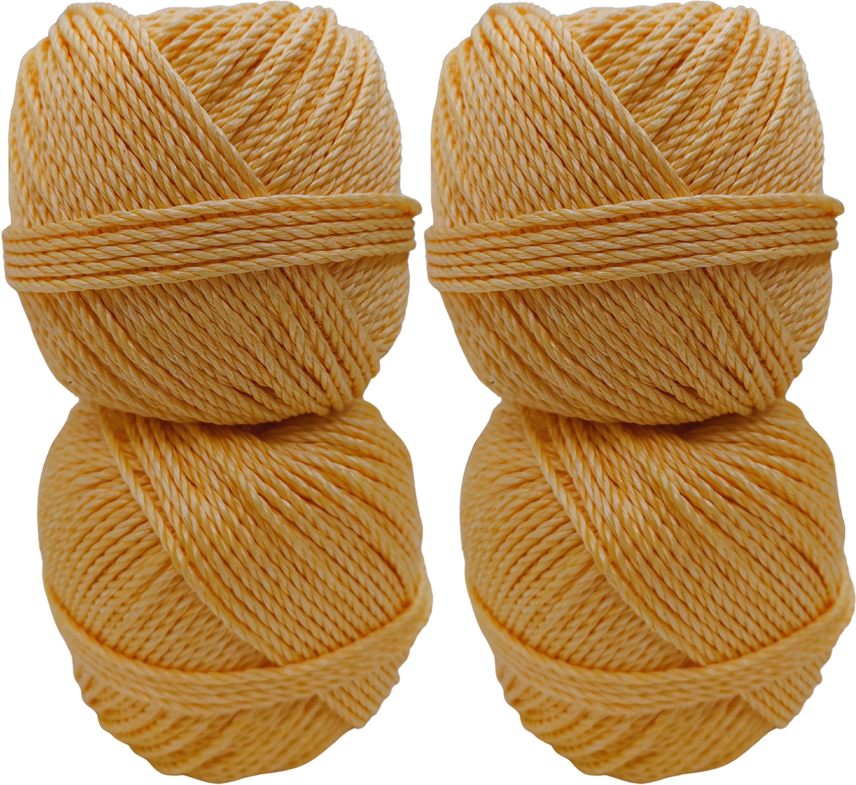 2 mm 400meter PP Nylon Rope Gola Yellow-image-49