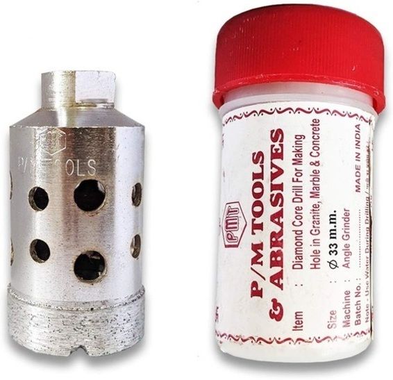 Diamond Core Drill Bit for Concrete & Granite PMT 33 -MM Rotary Bit Set-image-21