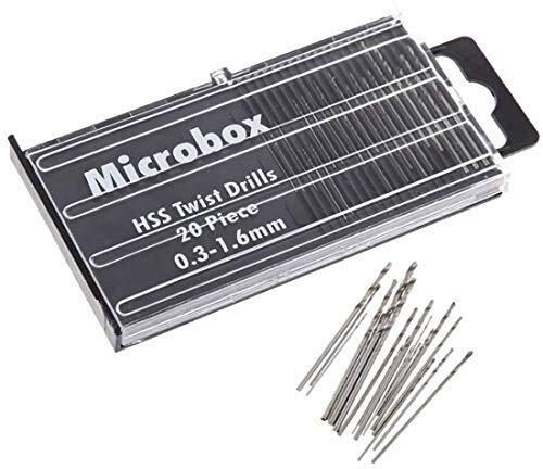 20Pcs/set Mini HSS Drill Bit Set 0.3mm-1.6mm HSS Micro Twist Drill Bit Woodworking Tools Kit Micro Twist Drill Bit Set with Box Rotary Bit Set-image-47