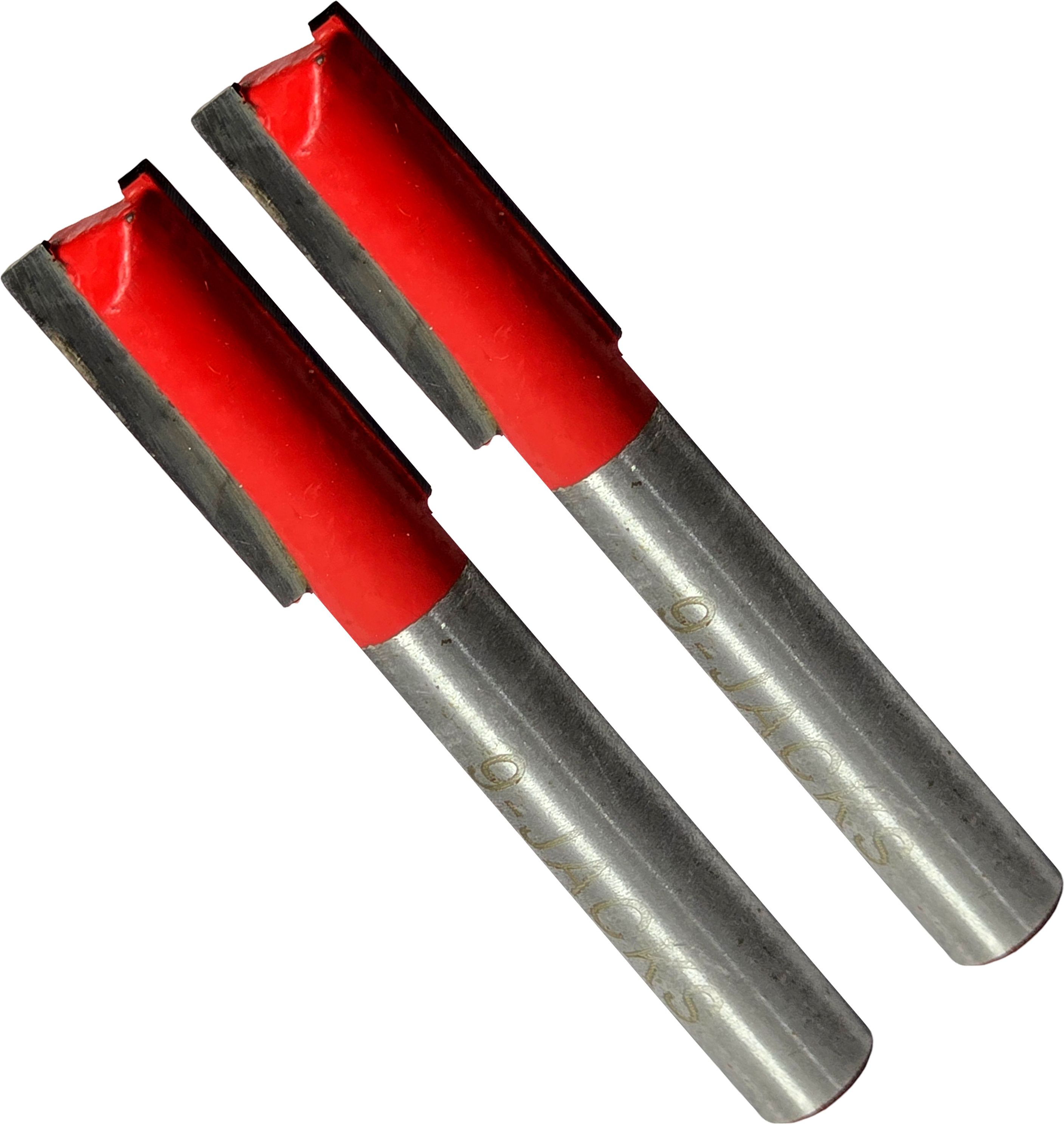 2PC 6.35mm Shank Router Bit Kit, 6mm Dia Tungsten Carbide Trimmer Bit for Woodworking, Edge Trimming, Precision Grooving, Furniture Rotary Bit Set-image-36