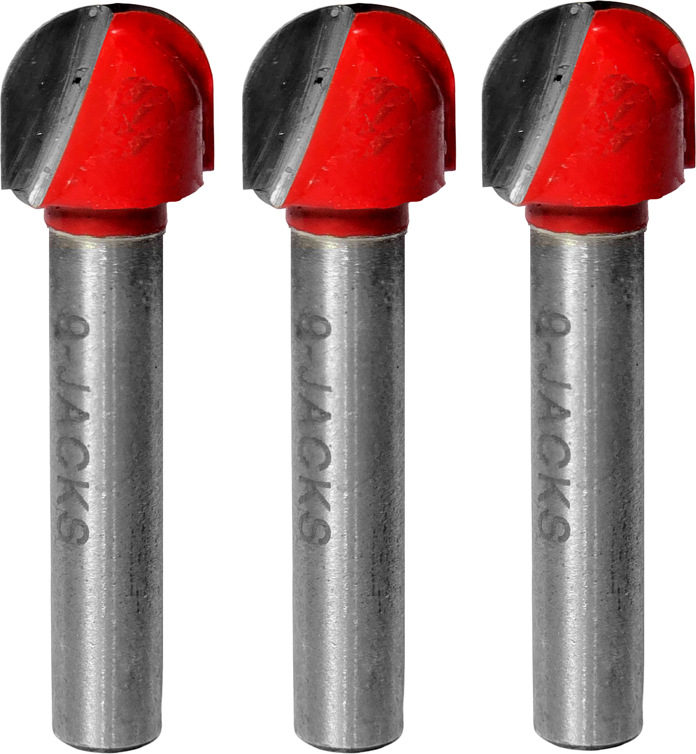 digital craft 3PC Router Bit Kit 6.35mm Shank, 13mm Dia Tungsten Carbide Edge Trimmer Bit for Precision Wood Cutting, Grooving, Edge Profiling Rotary Bit Set-picture-41