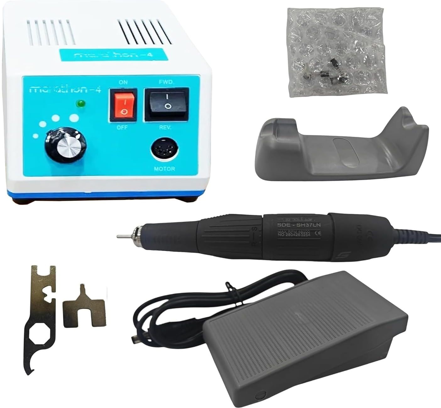 xerfu Marathonn 4 Dental Micro Motor Machine For Padicure, Jewellery Polish & Wood Carving Etc Rotary Tool-picture-10