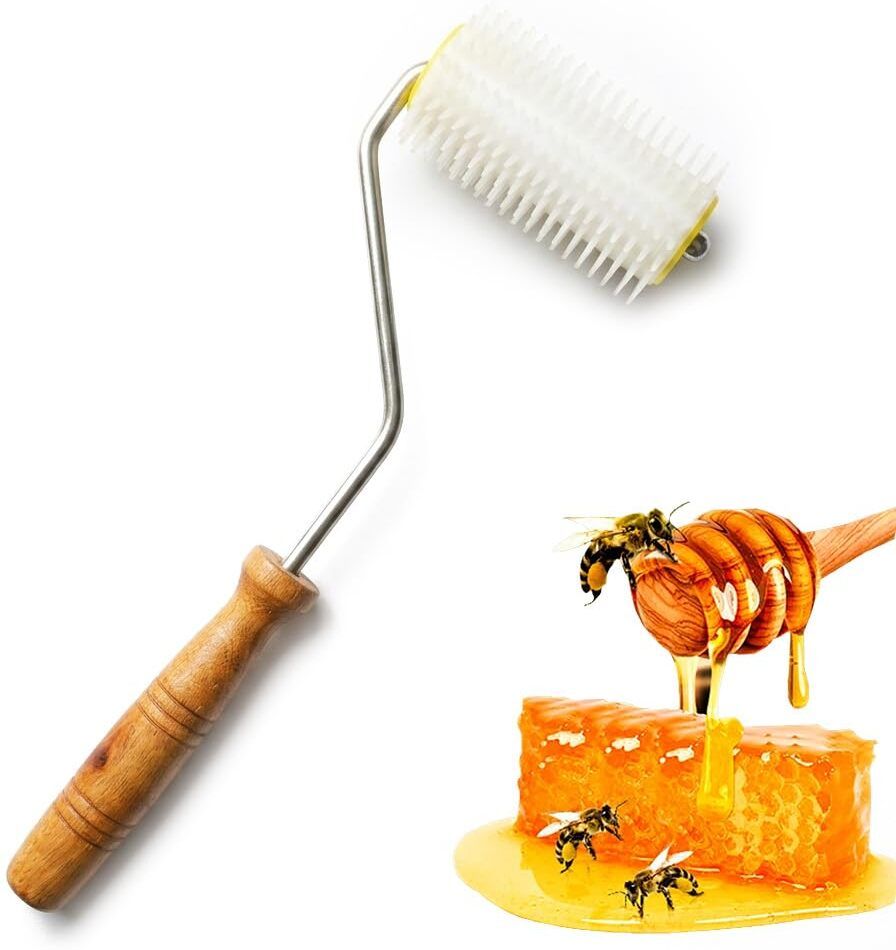 elephantboat Honey Extractor Uncapping Roller Tool Honey Extractor Uncapping Needle Roller Tool for Beekeeping Operations Bolt Cutter-picture-5