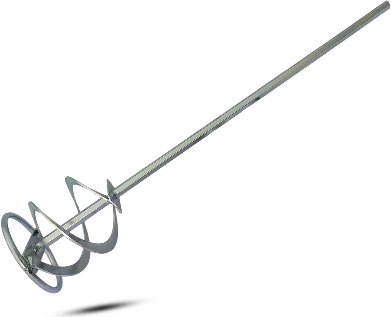 inditrust 15"x 3" paint mixer rod mini paint mixer rod Suitable for Drilling Machine and hammers 15"x 3" Steel Rotary Tool-picture-14