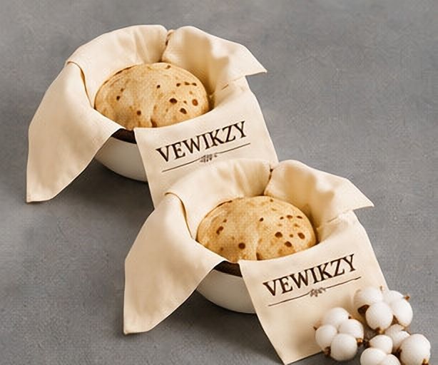 vewikzy Roti Clothes Wrap, Roti Cover, Roti Cover Cloth Cotton, Roti Kapda For Casserole Solid Roti Round Flap Cover-picture-14